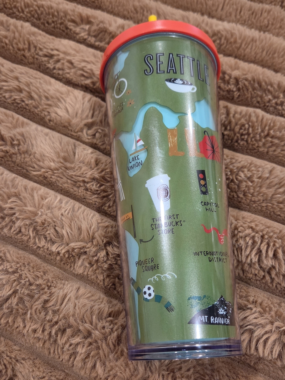 Starbucks 2019 Icon Traveller Seattle Washington Been There Series Tumbler 24oz